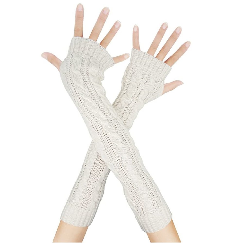 Arm Warmers Long Fingerless Gloves New in Package